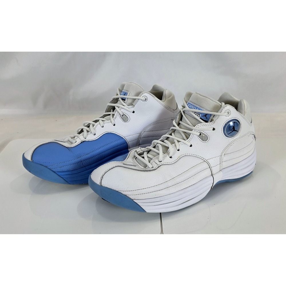 Nike Air Jordan Jumpman Team 1 UNC White University Blue Men's 9.5 FV3928-101
